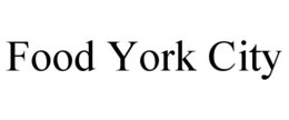 FOOD YORK CITY