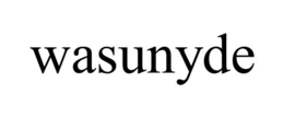 WASUNYDE