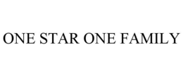 ONE STAR ONE FAMILY