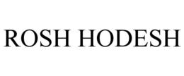 ROSH HODESH