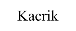 KACRIK