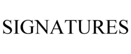 SIGNATURES