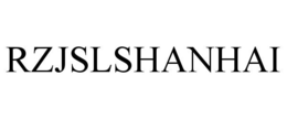RZJSLSHANHAI