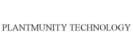 PLANTMUNITY TECHNOLOGY