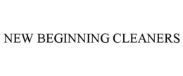 NEW BEGINNING CLEANERS