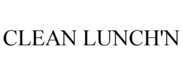 CLEAN LUNCH'N