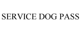 SERVICE DOG PASS