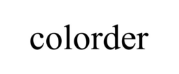 COLORDER