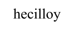 HECILLOY