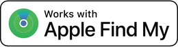 WORKS WITH APPLE FIND MY