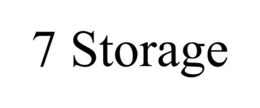 7 STORAGE