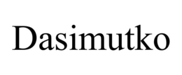 DASIMUTKO