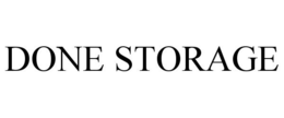 DONE STORAGE