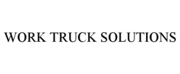 WORK TRUCK SOLUTIONS