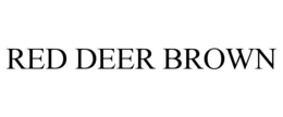 RED DEER BROWN