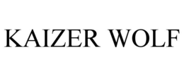 KAIZER WOLF