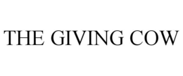 THE GIVING COW