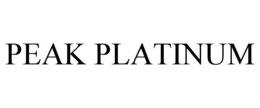 PEAK PLATINUM