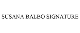 SUSANA BALBO SIGNATURE