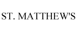 ST. MATTHEW'S