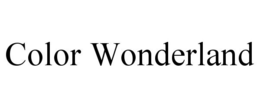 COLOR WONDERLAND