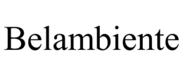 BELAMBIENTE