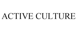ACTIVE CULTURE