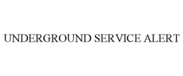 UNDERGROUND SERVICE ALERT