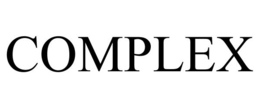COMPLEX