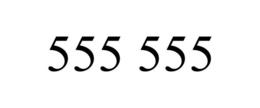 555 555
