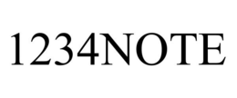 1234NOTE