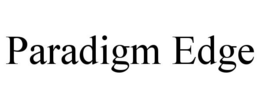 PARADIGM EDGE