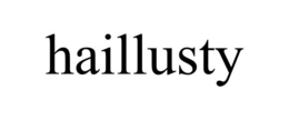 HAILLUSTY