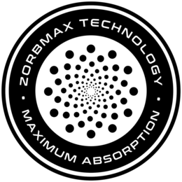 ZORBMAX TECHNOLOGY MAXIMUM ABSORPTION