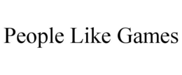 PEOPLE LIKE GAMES