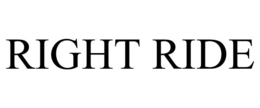 RIGHT RIDE