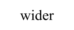 WIDER