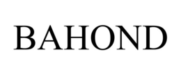 BAHOND