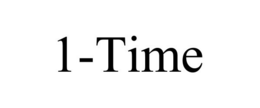 1-TIME