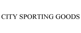CITY SPORTING GOODS