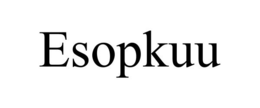 ESOPKUU
