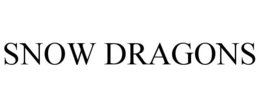 SNOW DRAGONS