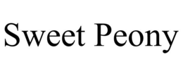 SWEET PEONY