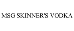 MSG SKINNER'S VODKA
