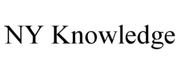 NY KNOWLEDGE