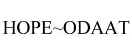 HOPE~ODAAT