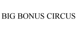 BIG BONUS CIRCUS