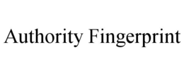AUTHORITY FINGERPRINT