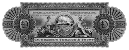 DUNBARTON TOBACCO & TRUST STEVEN T. SAKA 1965 DTT ESTE SELLO DE GARANTIA ASEGURA AL COMPRADOR QUE LOS CIGARROS HECHOS A MANO CONTENIDOS DENTRO SON DE LA ABSOLUTA MEJOR CALIDAD