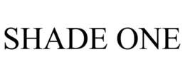 SHADE ONE